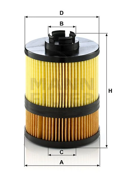 Olejový filter MANN FILTER HU 9002 z