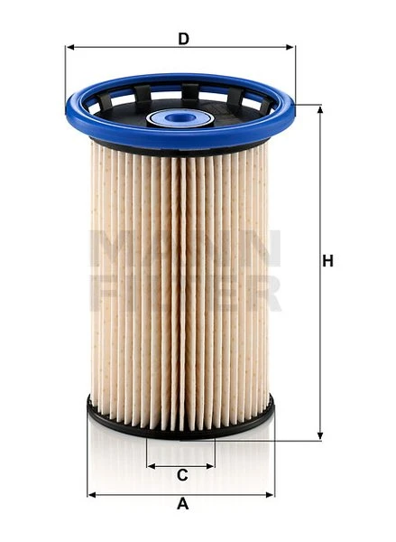 Palivový filter MANN FILTER PU 8007