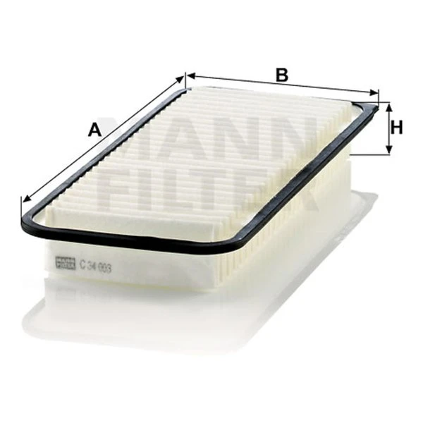 Vzduchový filter MANN FILTER C 34 003