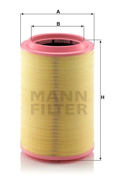 Vzduchový filter MANN FILTER C 33 1630/2