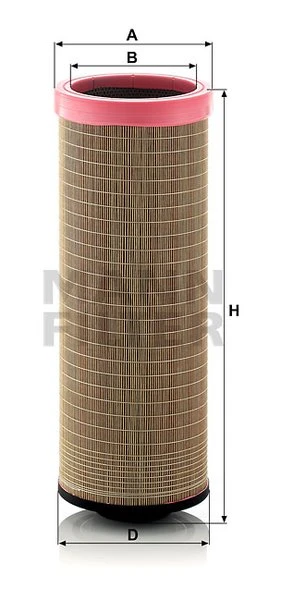 Poistný filter MANN FILTER CF 23 550/2