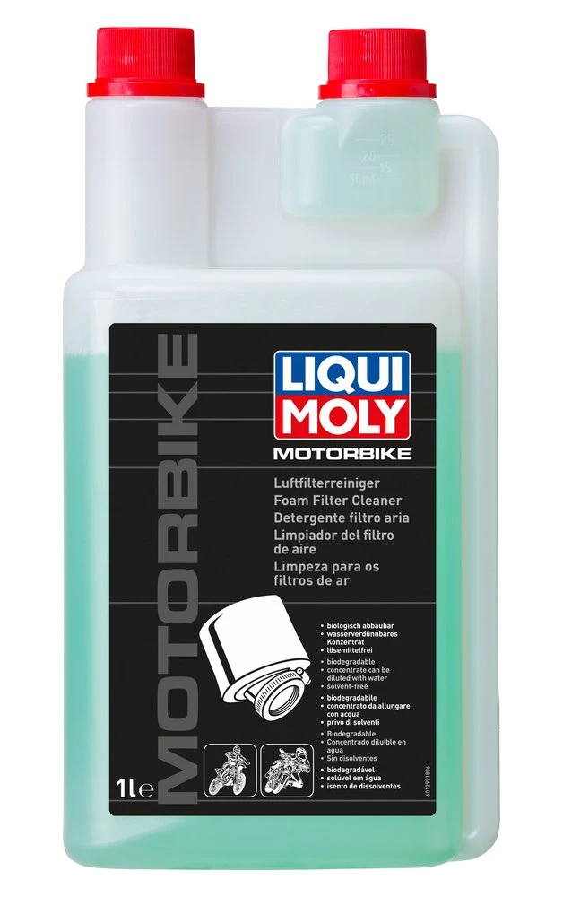 LIQUI MOLY Čistič na vzduchové filtre motocyklov - 1l