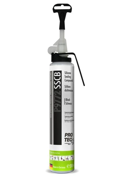 PRO-TEC SILICONE SEALING COMPOUND čierny - 200ml