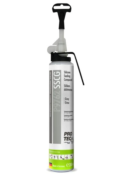 PRO-TEC SILICONE SEALING COMPOUND sivý - 200ml