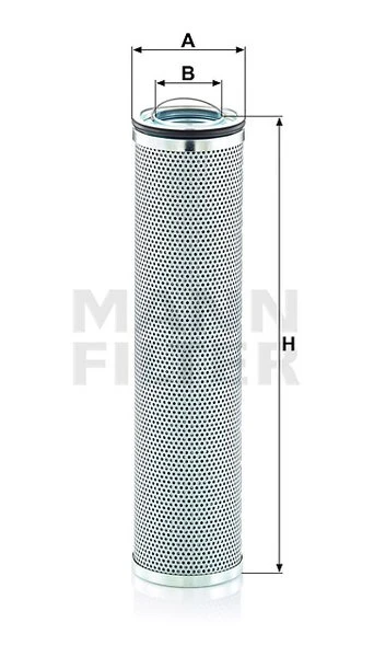 Filter hydrauliky MANN FILTER HD 8003