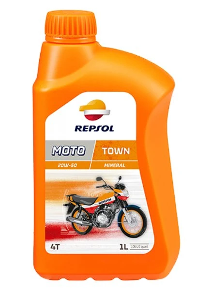 REPSOL MOTO TOWN 4T 20W-50 - 1l