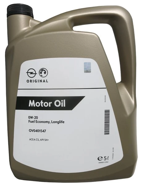 OPEL GM FUEL ECONOMY LONGLIFE 0W-20 - 5l