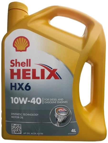 SHELL HELIX HX6 10W-40 - 4l