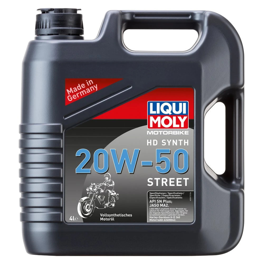 LIQUI MOLY 4T HD SYNTH 20W-50 STREET - 4l