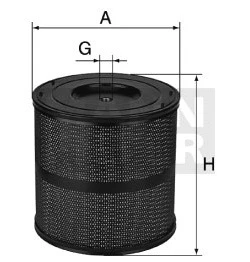 EDM filter MANN FILTER H 34 1380/40 KIT