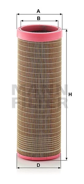 Poistný filter MANN FILTER CF 18 190/2