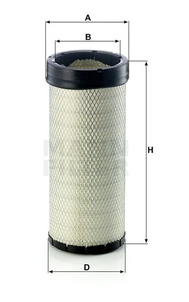 Poistný filter MANN FILTER CF 17 007