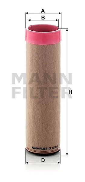 Poistný filter MANN FILTER CF 1111/2