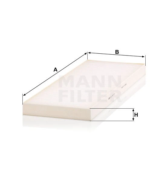 Kabínový filter MANN FILTER CU 50 001