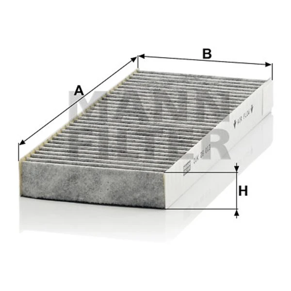 Kabínový filter MANN FILTER CUK 26 013-2