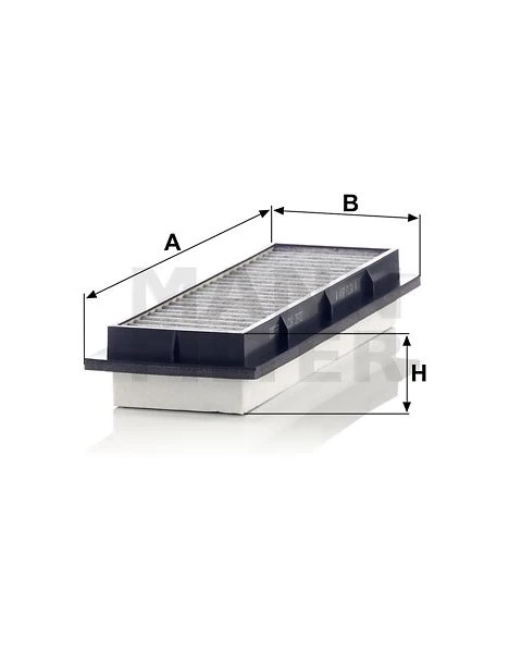 Kabínový filter MANN FILTER CUK 3970