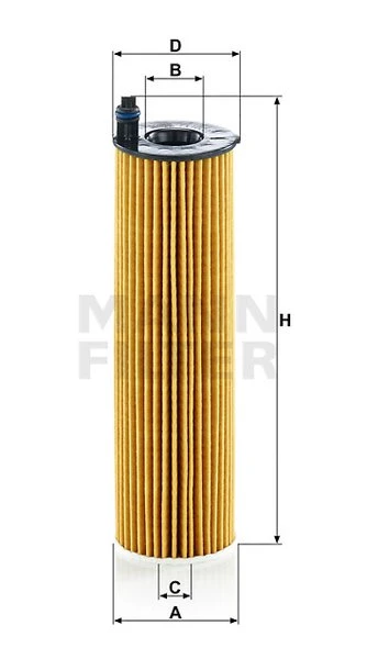 Olejový filter MANN FILTER HU 6020 z