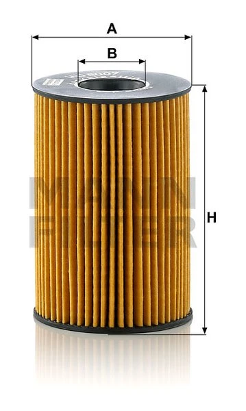 Olejový filter MANN FILTER HU 8007 z KIT