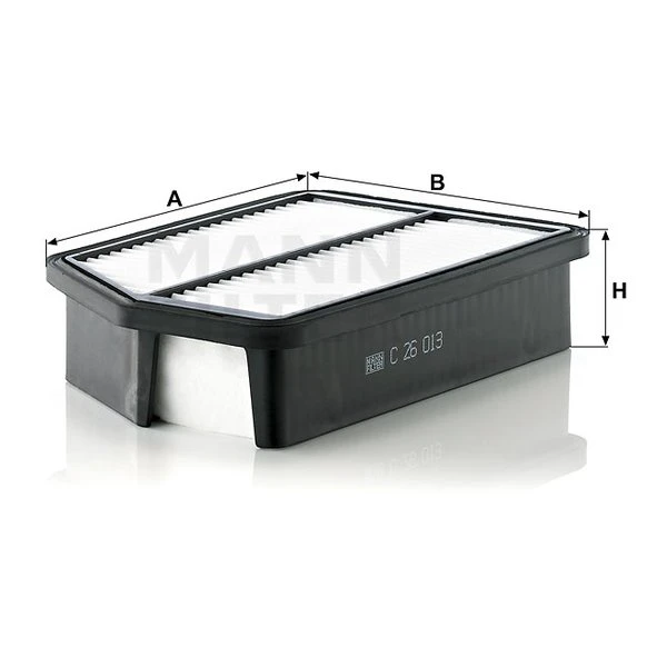 Vzduchový filter MANN FILTER C 26 013