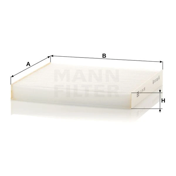 Kabínový filter MANN FILTER CU 24 006