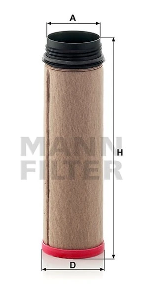 Poistný filter MANN FILTER CF 1280
