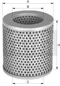 Vzduchový filter MANN FILTER C 1112/1