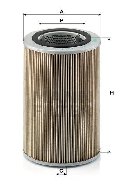 Vzduchový filter MANN FILTER C 15 124/5