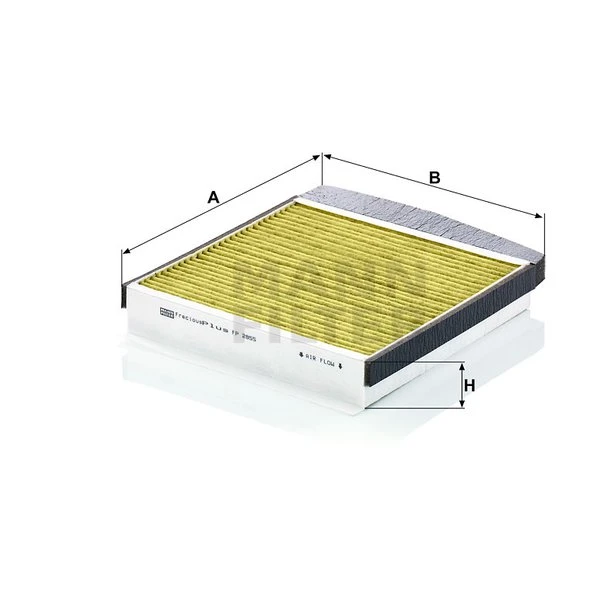 Kabínový filter MANN FILTER FP 2855