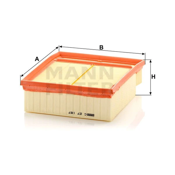 Vzduchový filter MANN FILTER C 27 187