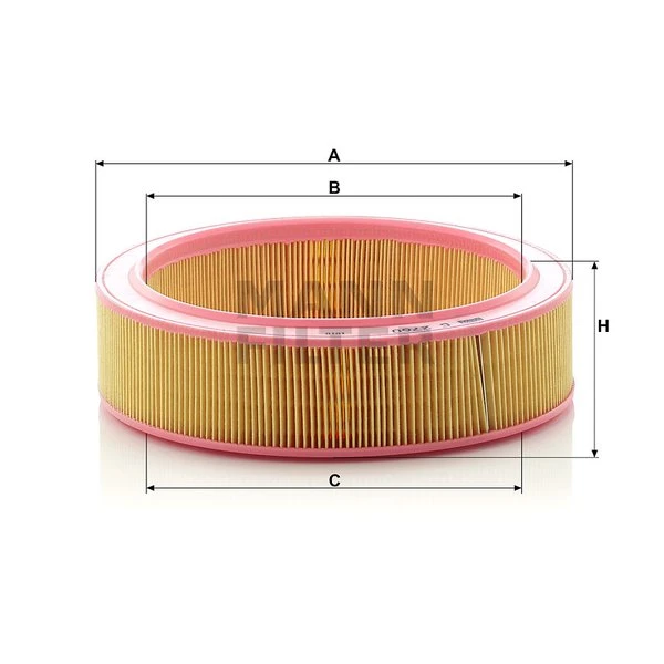 Vzduchový filter MANN FILTER C 2760