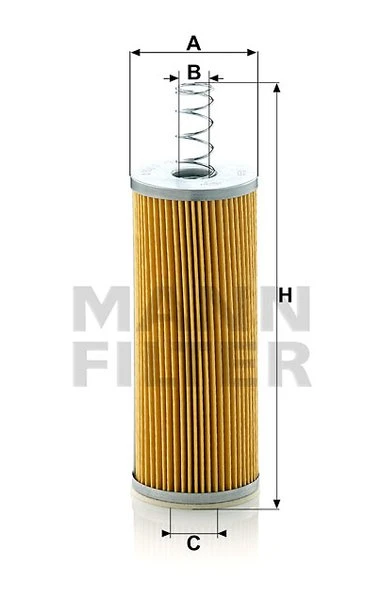 Vzduchový filter MANN FILTER C 718/1