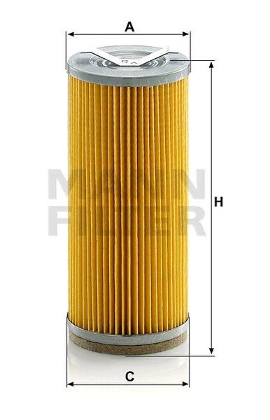 Vzduchový filter MANN FILTER C 824