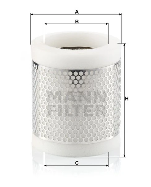 Vzduchový filter MANN FILTER CS 1343