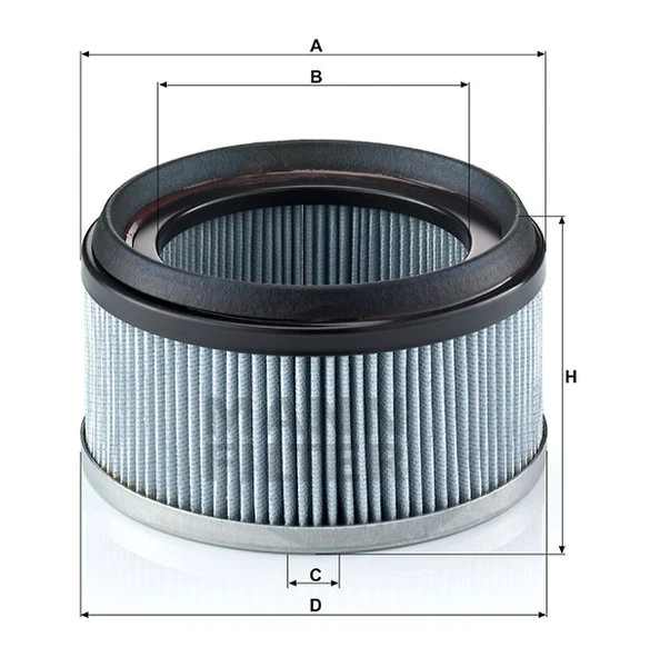 Kabínový filter MANN FILTER CU 1836