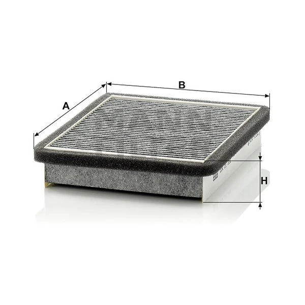 Kabínový filter MANN FILTER CUK 21 006
