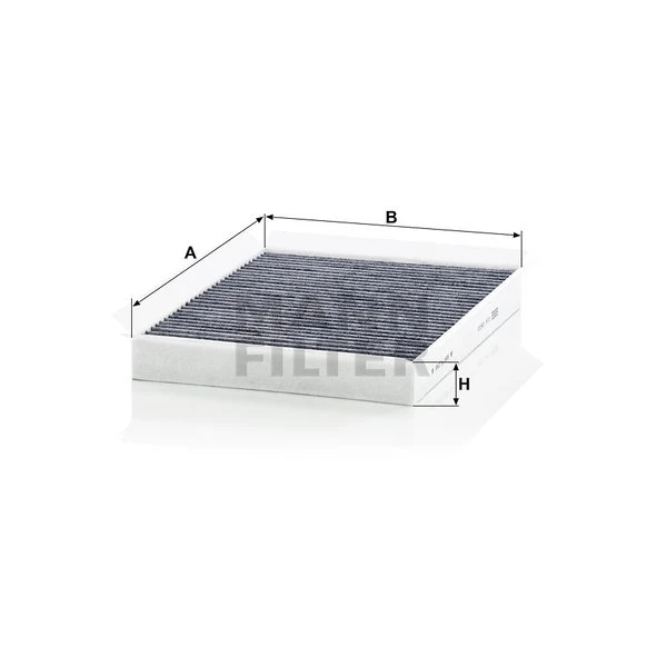 Kabínový filter MANN FILTER CUK 2622