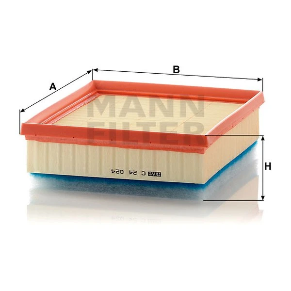 Vzduchový filter MANN FILTER C 24 024