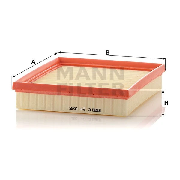 Vzduchový filter MANN FILTER C 24 025
