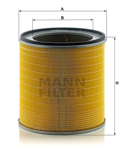 Vzduchový filter MANN FILTER C 36 840/3