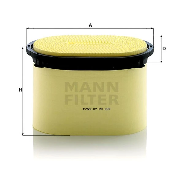 Vzduchový filter MANN FILTER CP 26 295
