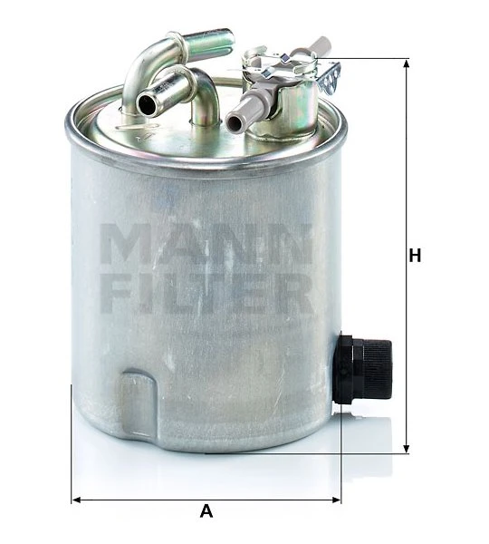 Palivový filter MANN FILTER WK 9025