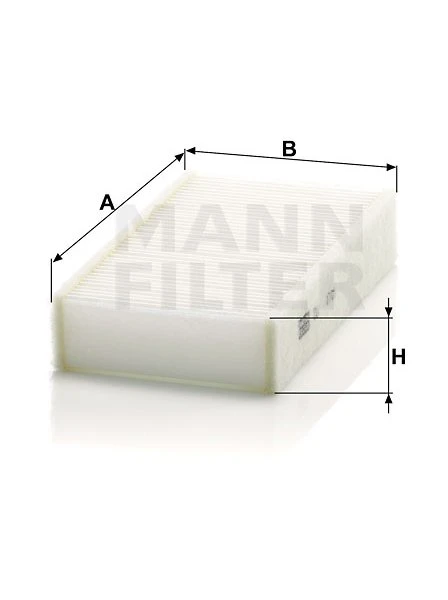 Kabínový filter MANN FILTER CU 1721-2