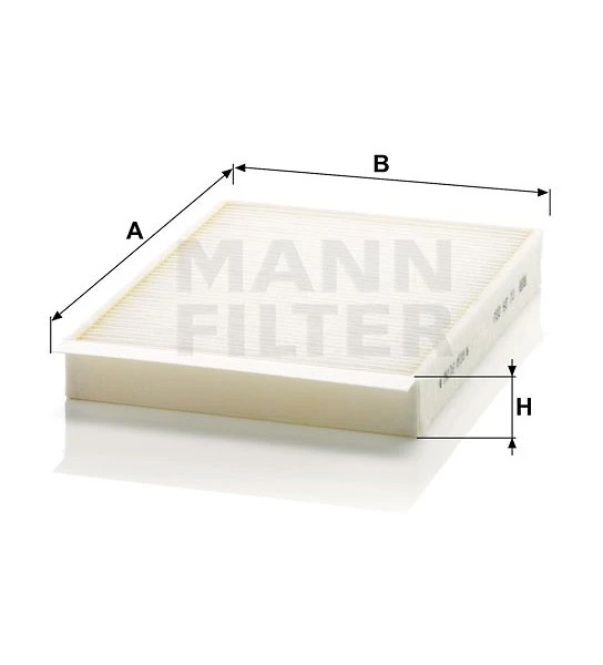 Kabínový filter MANN FILTER CU 25 002