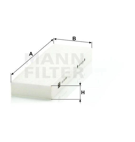 Kabínový filter MANN FILTER CU 30 004