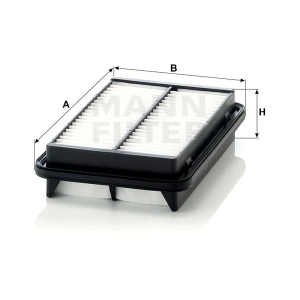 Vzduchový filter MANN FILTER C 2432