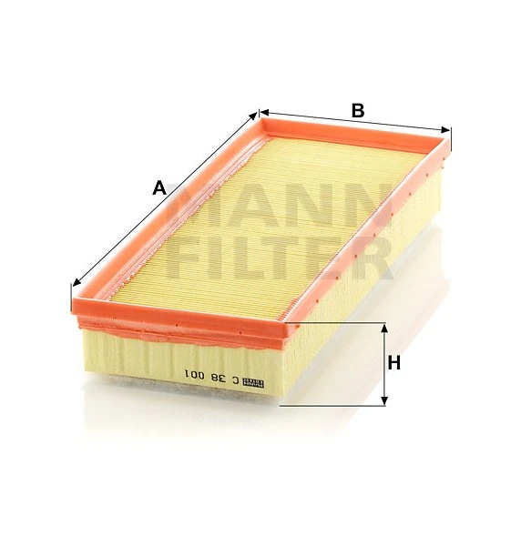 Vzduchový filter MANN FILTER C 38 001