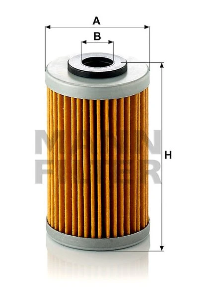 Olejový filter MANN FILTER MH 5001