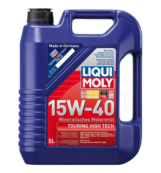 LIQUI MOLY TOURING HIGH TECH 15W-40 - 5l