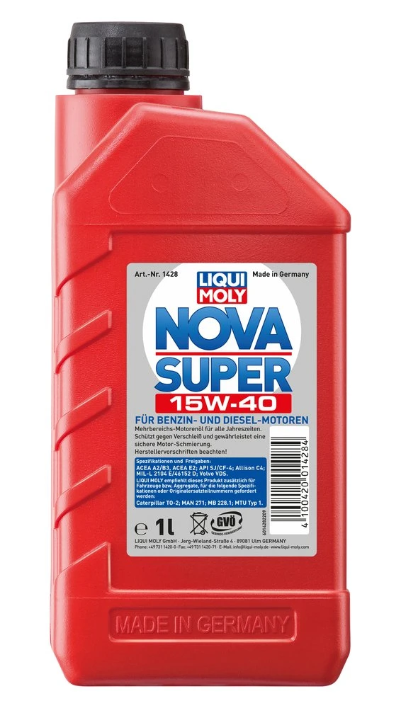 LIQUI MOLY NOVA SUPER 15W-40 - 1l