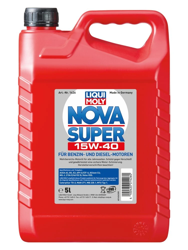 LIQUI MOLY NOVA SUPER 15W-40 - 5l